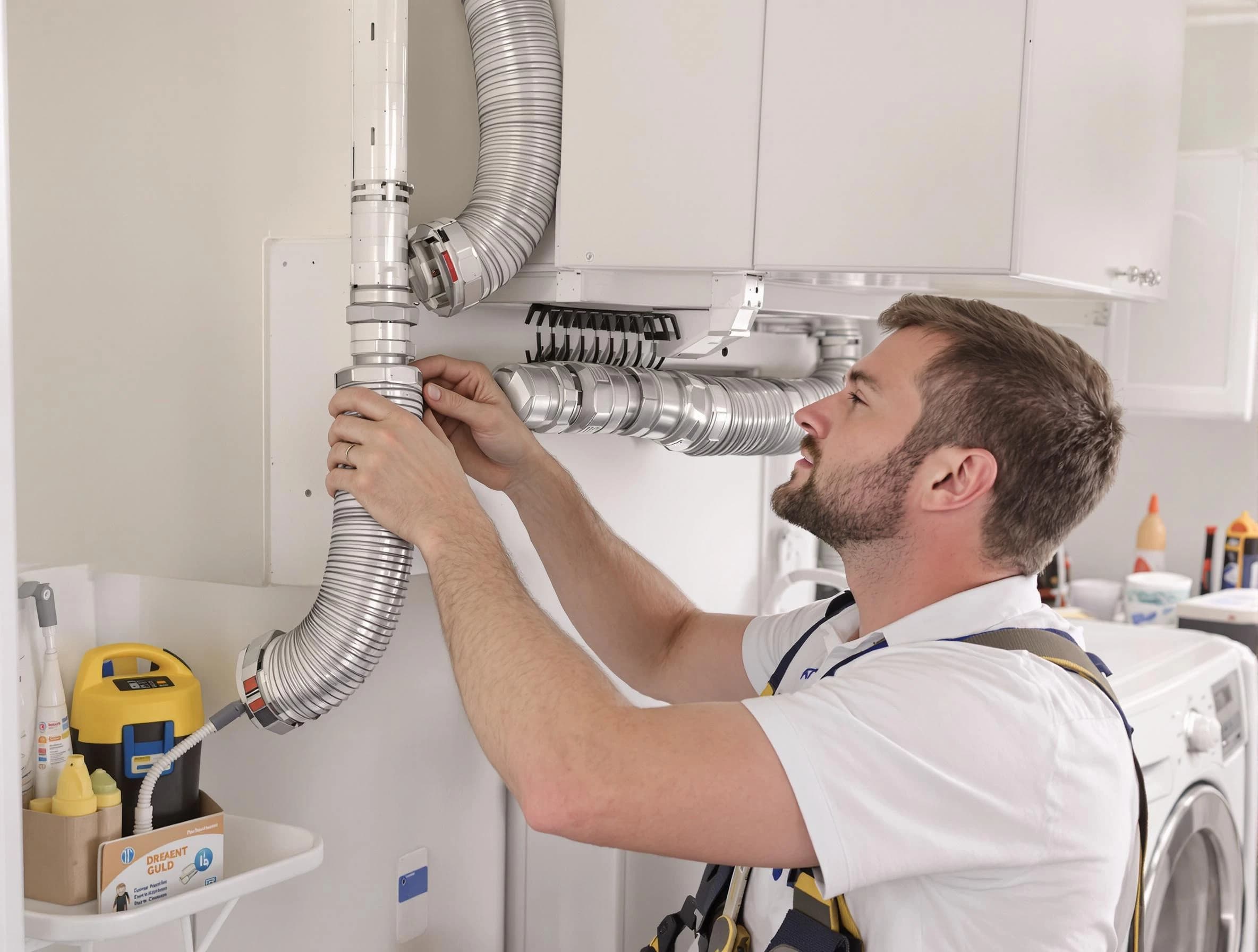Professional dryer vent repair and installation by Herriman Dryer Vent Cleaning in Herriman