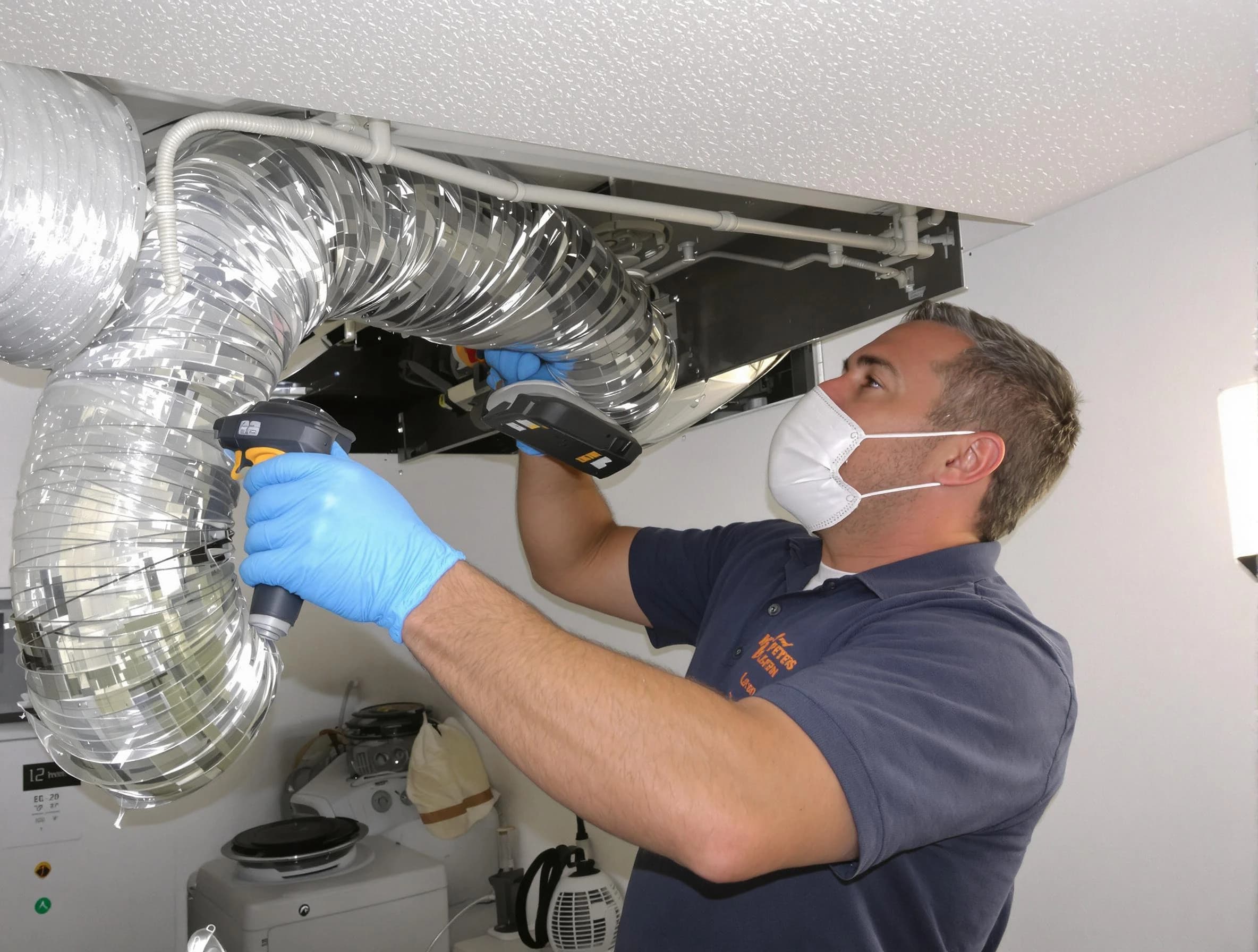 Herriman Dryer Vent Cleaning professional performing thorough residential dryer vent cleaning in Herriman