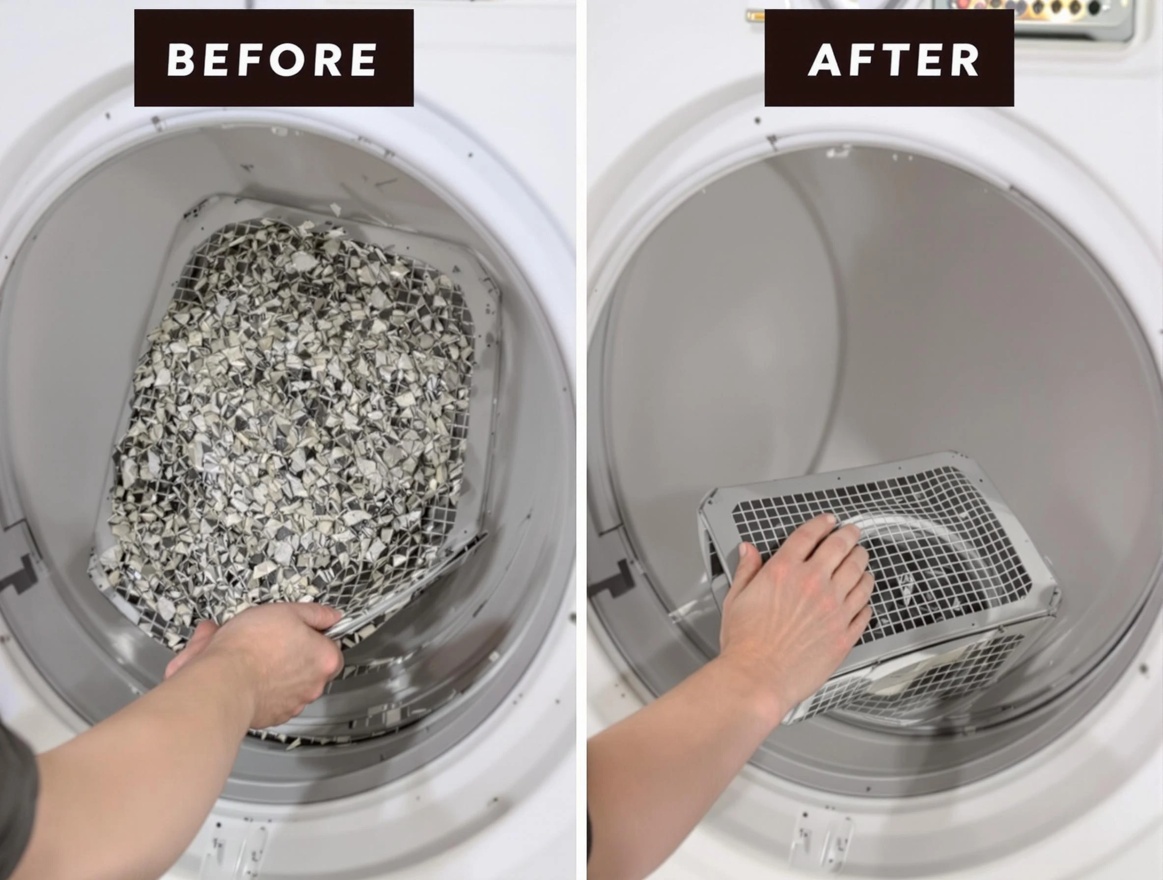 Professional lint trap cleaning by Herriman Dryer Vent Cleaning in Herriman
