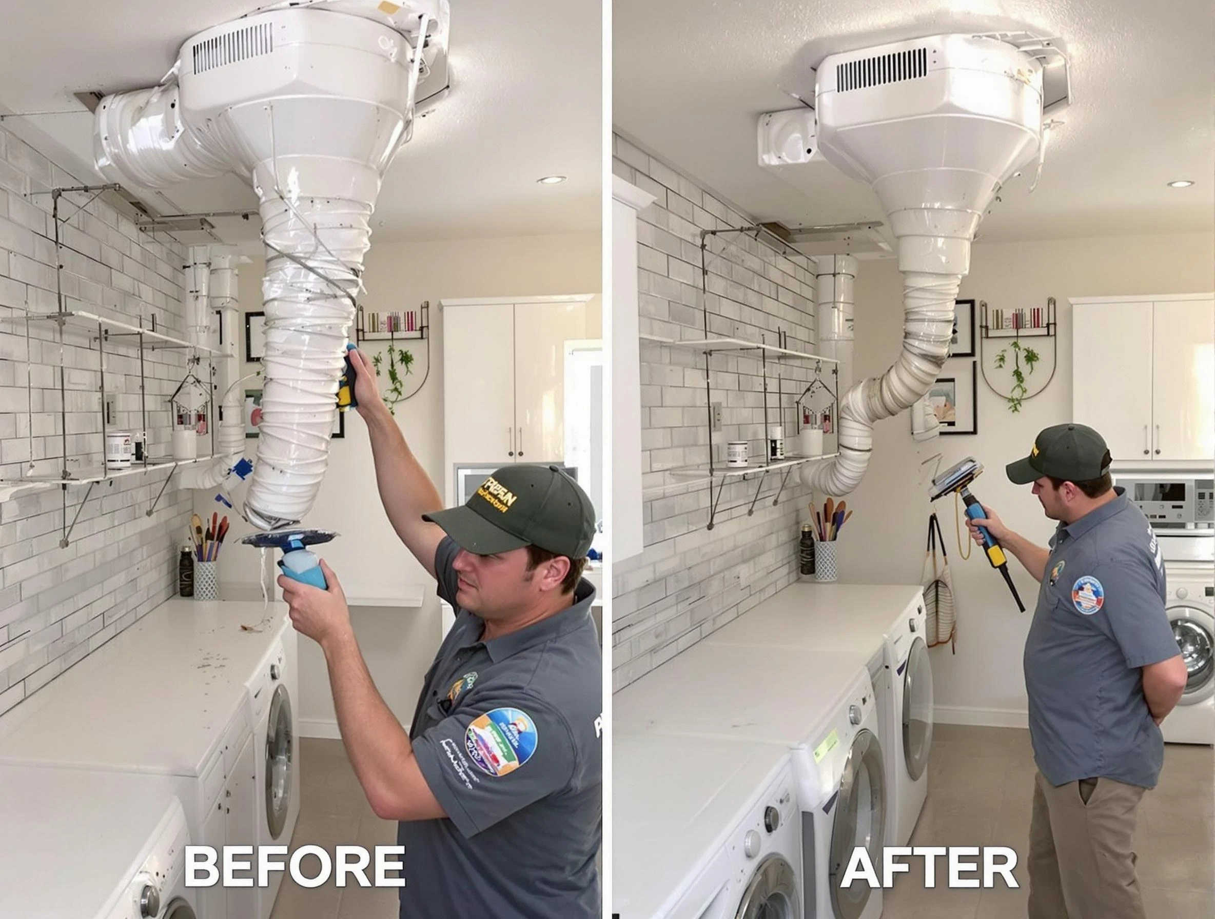 Professional dryer exhaust vent cleaning by Herriman Dryer Vent Cleaning in Herriman