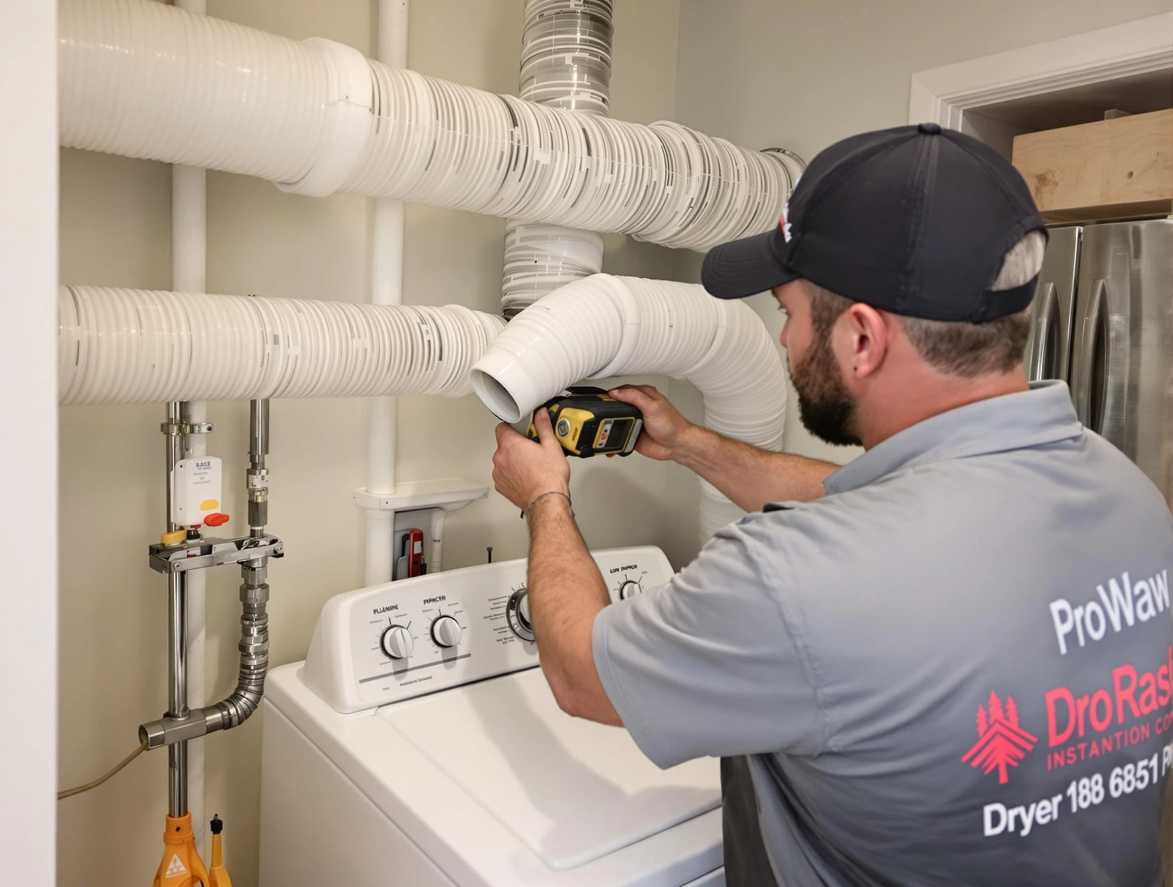 Professional dryer vent hose installation by Herriman Dryer Vent Cleaning in Herriman