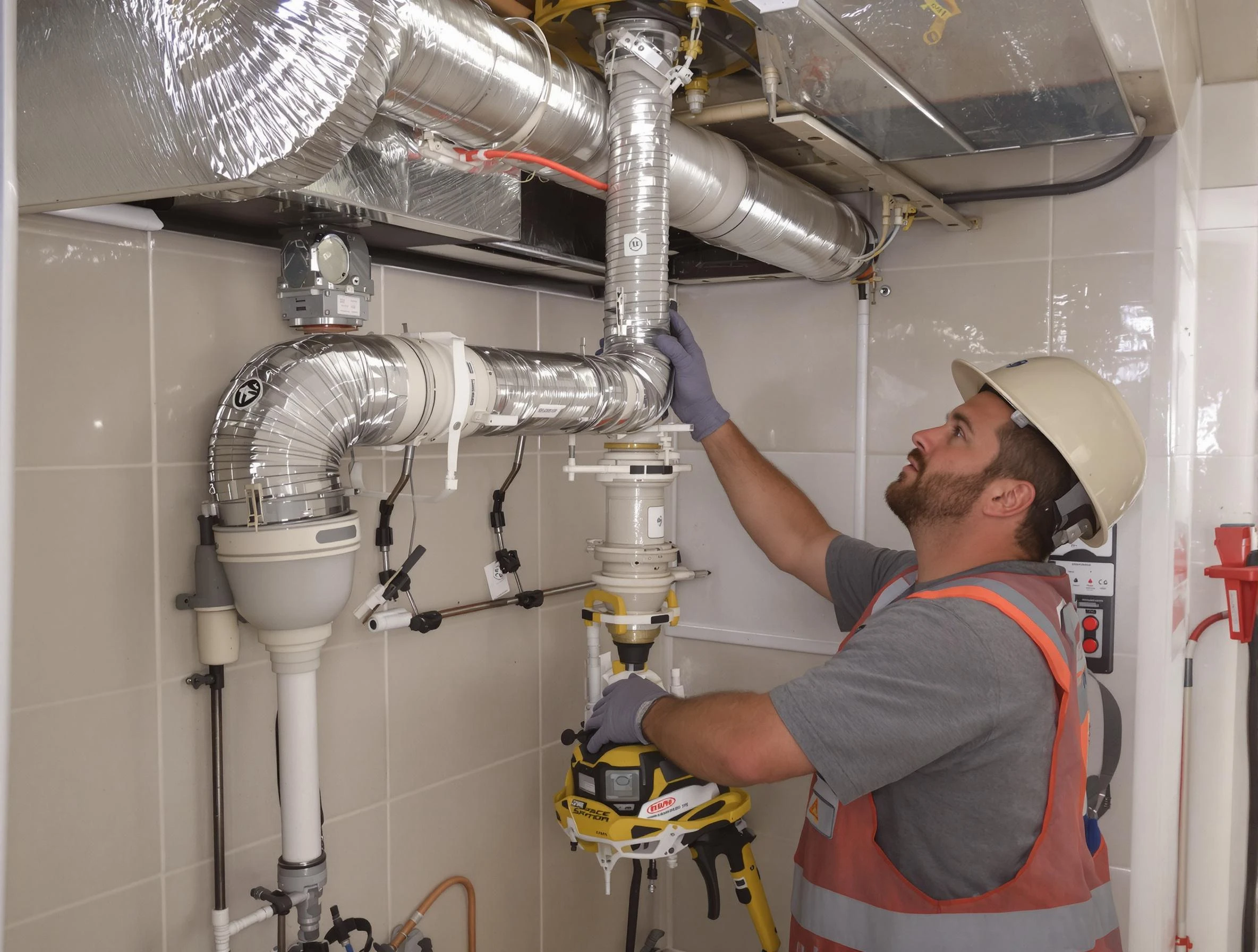 Herriman Dryer Vent Cleaning expert performing professional dryer vent repair and installation in Herriman